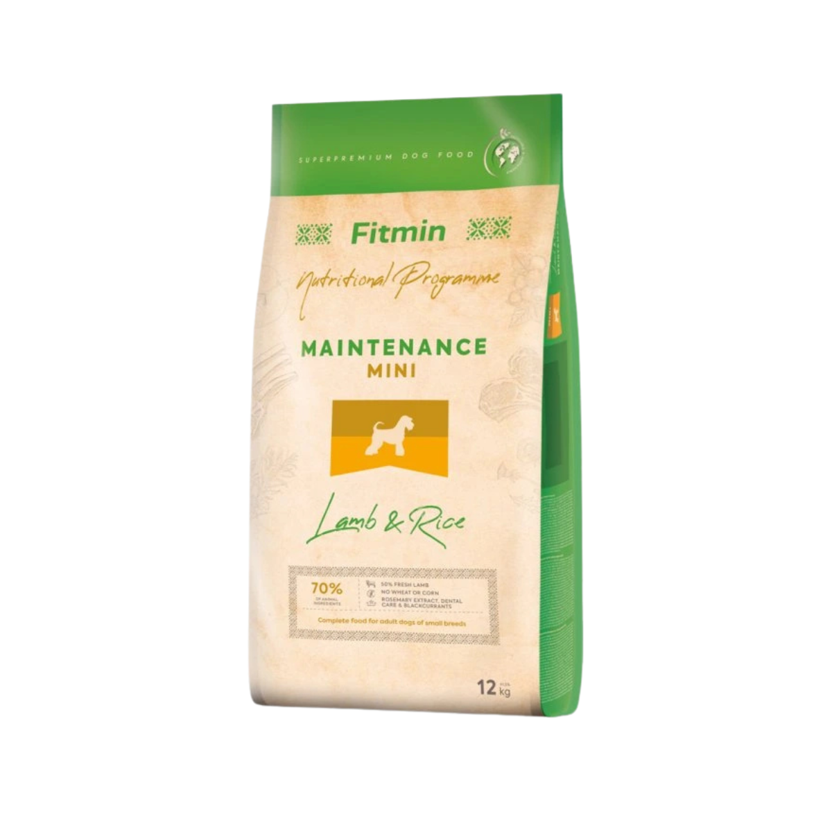 521114185-Hrană uscată câini mici Fitmin Mini Lamb & Rice, miel și orez, 12 kg Hrană uscată câini mici Fitmin Mini Lamb & Rice, miel și orez, 12 kg - imagine 1