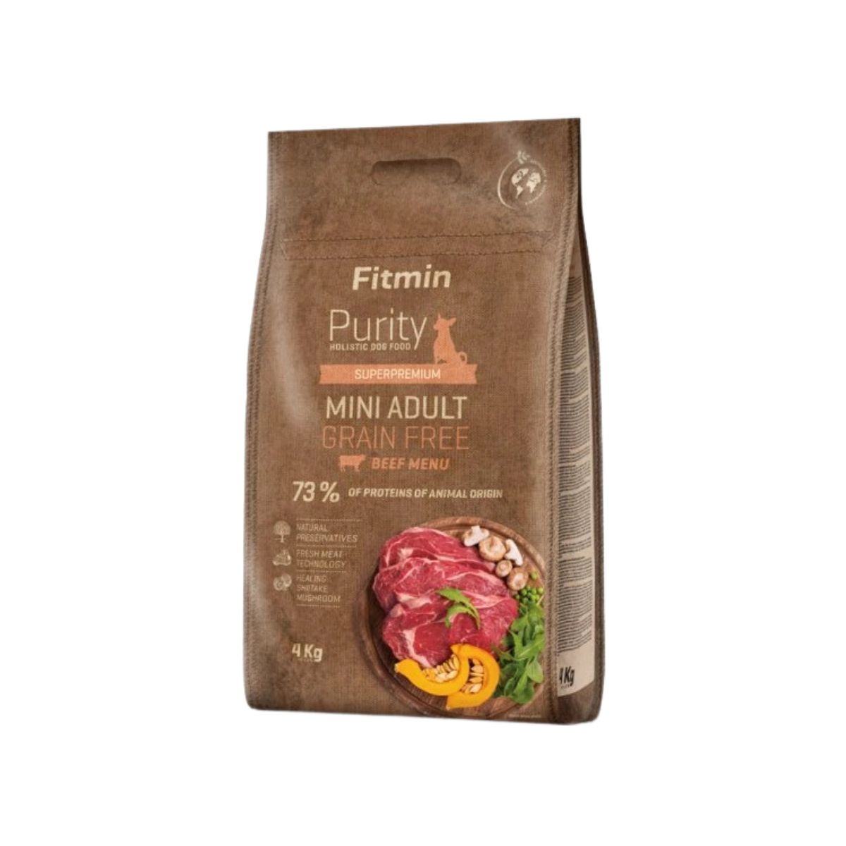 531114011-Hrană uscată câini talie mică Fitmin Purity Mini Beef Grain Free vită 4 kg 531114011-Hrană uscată câini talie mică Fitmin Purity Mini Beef Grain Free vită 4 kg