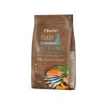 Fitmin Purity Adult & Junior Fish Menu Grain Free 2 kg, hrană uscată completă pentru câini juniori și adulți de talie medie și mare. Fără cereale, fără gluten, cu pește și Omega-3.